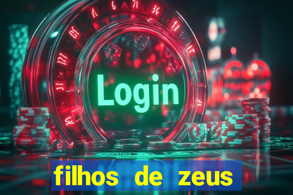 filhos de zeus mitologia grega